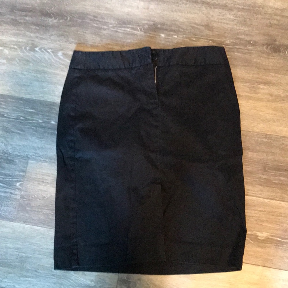 VGUC J.Crew black pencil skirt size 0